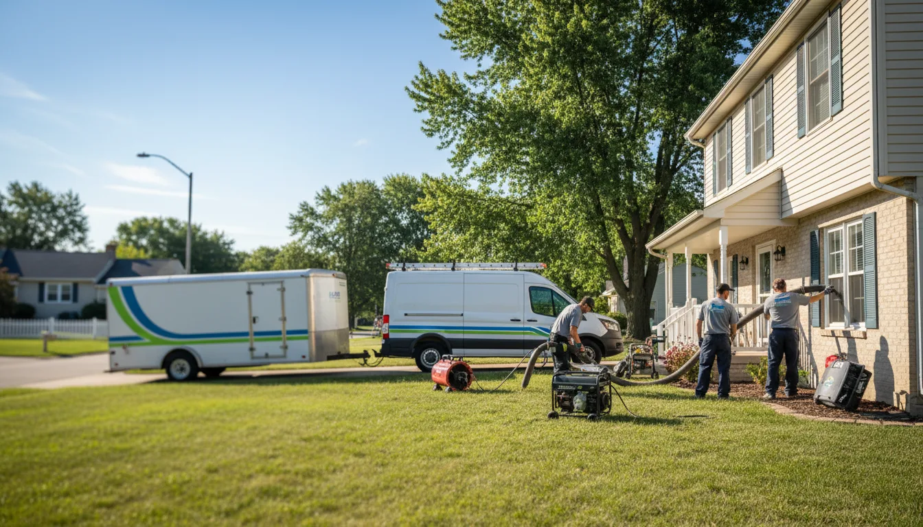 Flooded Basement Restoration And Cleanup With Repair in Risingsun, OH near me